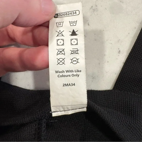 Halara Women's S Black Overalls Adjustable Strap Pockets Wide Leg Baggy Casual - Picture 8 of 13